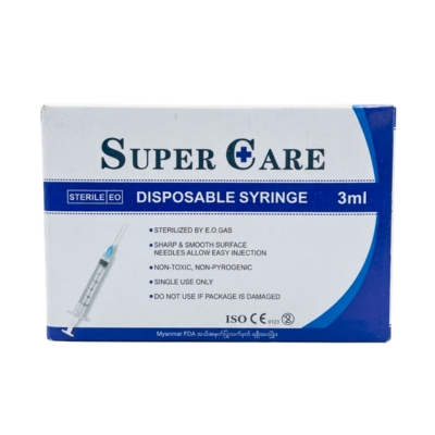 [06190051] Super Care Disposable Syringe 3CC