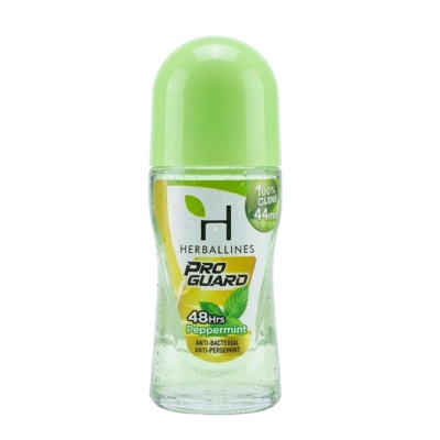 [12080101] Herballines Roll on Pro Guard Peppermint 75ml