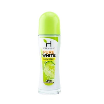 [12080105] Herballines Roll on Pure White Cucumber 75ml