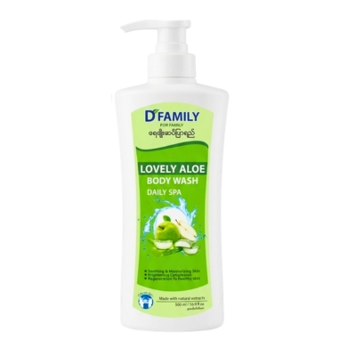 [12040081] D Family Lovely Aloe Body Wash 500ml