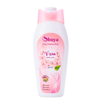[12190069] Shuya Feminine Wash V White 200ml