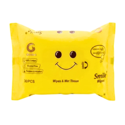 [01190014] Smile Wipe Tissue 30's