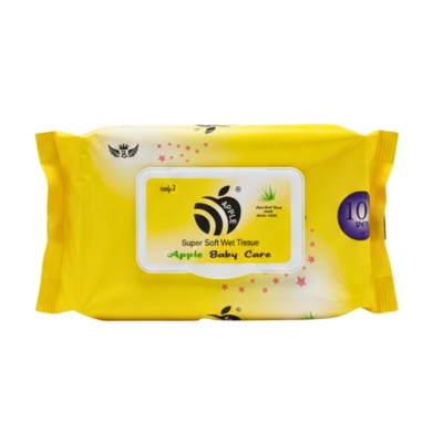 [01010008] Apple Wipes Tissue (Yellow)