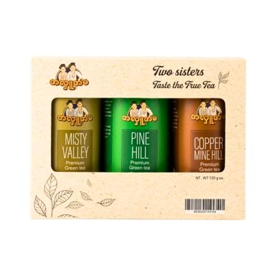 [07010011] အလှူ့အမ Green Tea Bundle (3Box)