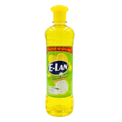[12050038] E-Lan Lemon Liquid Dishwash 25ml ဘူး