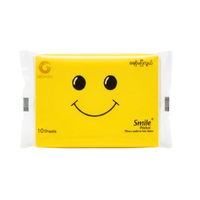[01190025] Smile Pocket Tissue
