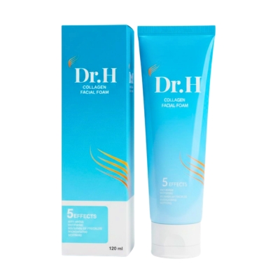 [12040090] Dr H Collagen Facial Foam 120ml