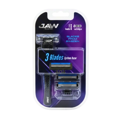 [12100024] Jaw 3 Blades System Razor