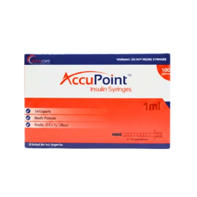 [06010001] Accu Point Insulin Needle 31G
