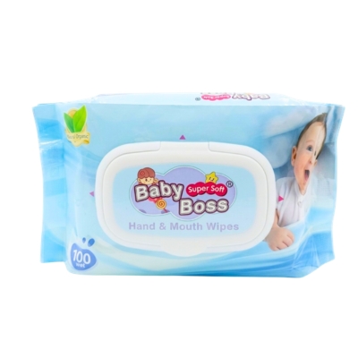 [01020033] Baby Boss Hand and Mouth Wipes