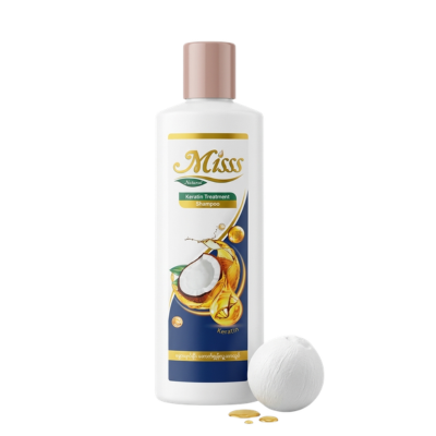 [12140043] Miss Keratin Treatment Shampoo Blue Coconut 200g